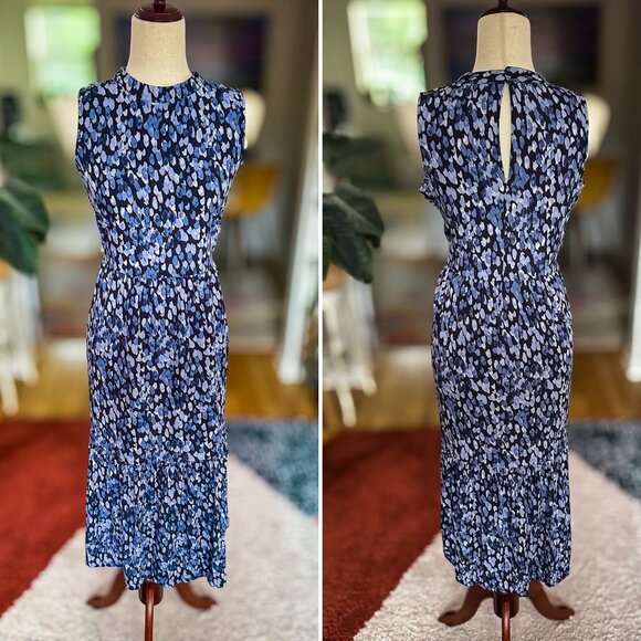 Marfinno Multi-Blue Maxi Dress – Size Large (G) | Made in Brazil - Picture 1 of 11
